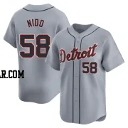 Tomas Nido Men's Detroit Tigers Gray Limited Road Jersey