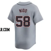 Tomas Nido Men's Detroit Tigers Gray Limited Road Jersey
