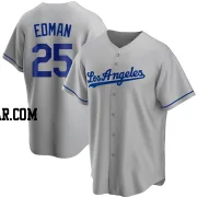 Tommy Edman Men's Los Angeles Dodgers Gray Replica Road Jersey