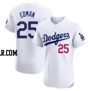 Tommy Edman Men's Los Angeles Dodgers White Elite Home Jersey