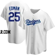 Tommy Edman Men's Los Angeles Dodgers White Replica Home Jersey