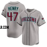 Tommy Henry Youth Arizona Diamondbacks Gray Limited Alternate Jersey