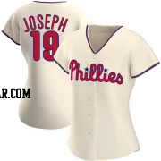 Tommy Joseph Women's Philadelphia Phillies Cream Replica Alternate Jersey