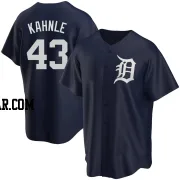 Tommy Kahnle Men's Detroit Tigers Navy Replica Alternate Jersey