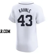 Tommy Kahnle Men's Detroit Tigers White Elite Home Jersey