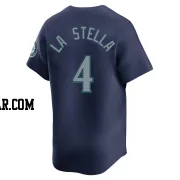 Tommy La Stella Youth Seattle Mariners Navy Limited Road Jersey