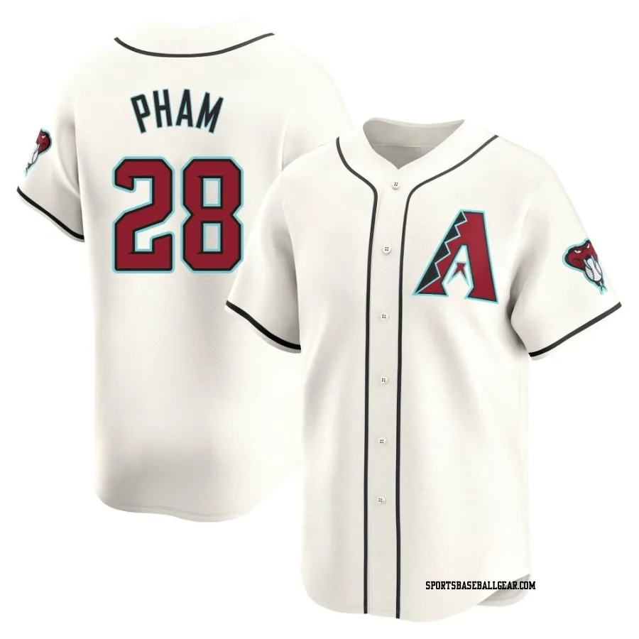 Tommy Pham Men's Arizona Diamondbacks White Limited Home Jersey