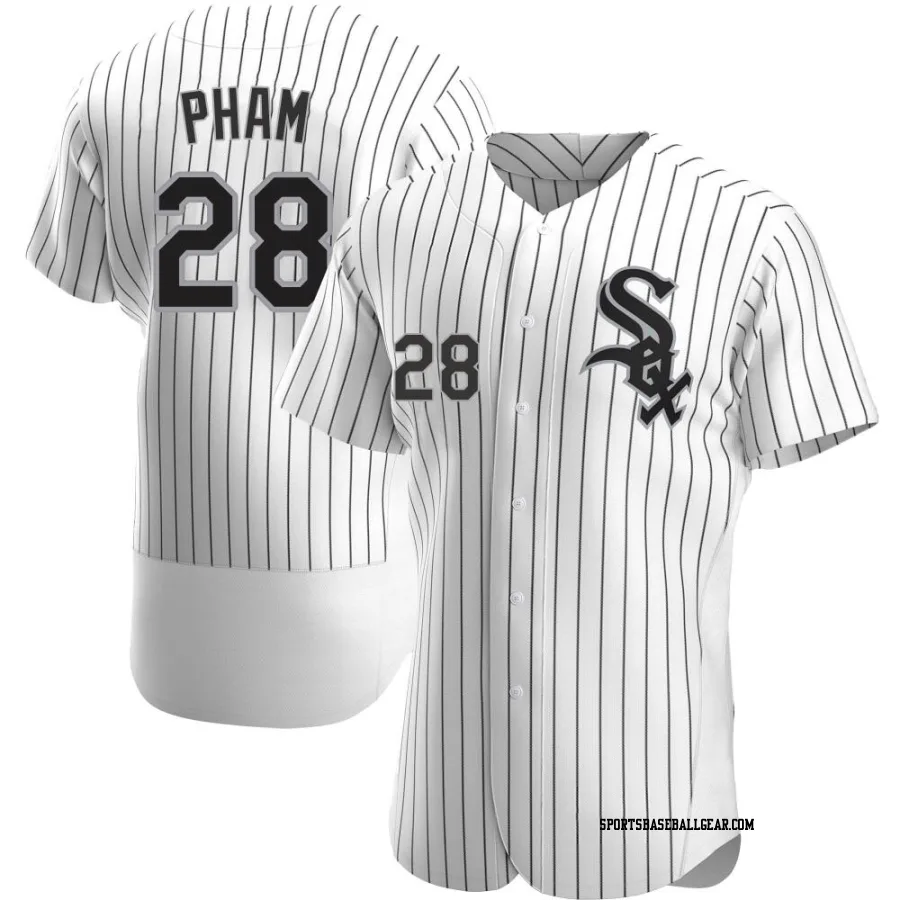 Tommy Pham Men's Chicago White Sox White Authentic Home Jersey