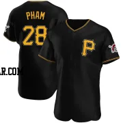 Tommy Pham Men's Pittsburgh Pirates Black Authentic Alternate Jersey