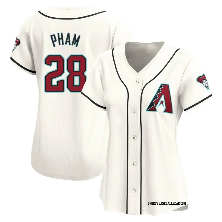 Tommy Pham Women's Arizona Diamondbacks White Limited Home Jersey