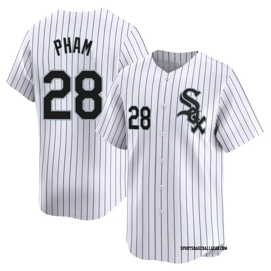 Tommy Pham Youth Chicago White Sox White Limited Home Jersey