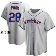 Tommy Pham Youth New York Mets Gray Replica Road Jersey