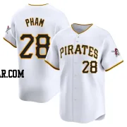 Tommy Pham Youth Pittsburgh Pirates White Limited Home Jersey