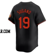 Tomoyuki Sugano Men's Baltimore Orioles Black Limited Alternate Jersey