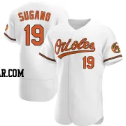 Tomoyuki Sugano Men's Baltimore Orioles White Authentic Home Jersey