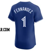 Tony Fernandez Men's Toronto Blue Jays Royal Elite Alternate Jersey