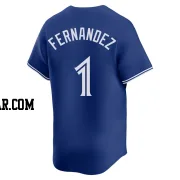 Tony Fernandez Men's Toronto Blue Jays Royal Limited Alternate Jersey