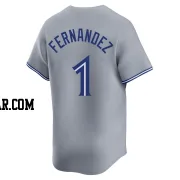 Tony Fernandez Youth Toronto Blue Jays Gray Limited Away Jersey