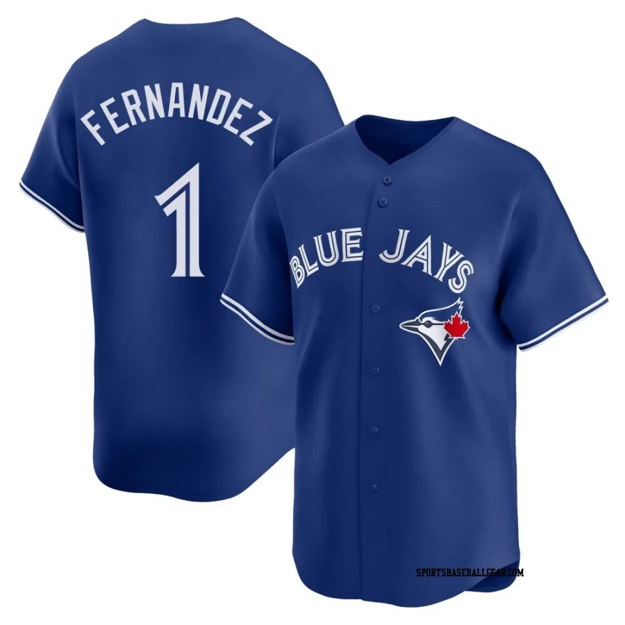 Tony Fernandez Youth Toronto Blue Jays Royal Limited Alternate Jersey
