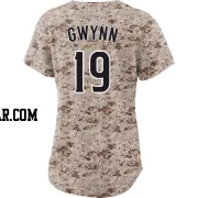 Tony Gwynn Women's San Diego Padres Camo Limited 2nd Alternate Jersey