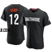 Tony Kemp Men's Baltimore Orioles Black Authentic 2023 City Connect Jersey