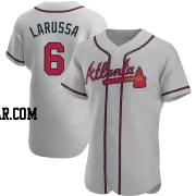 Tony Larussa Men's Atlanta Braves Gray Authentic Road Jersey