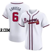 Tony Larussa Men's Atlanta Braves White Elite Home Jersey