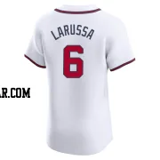 Tony Larussa Men's Atlanta Braves White Elite Home Jersey
