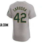 Tony Larussa Men's Oakland Athletics Gray Elite Road Jersey