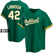 Tony Larussa Men's Oakland Athletics Green Replica Kelly Alternate Jersey