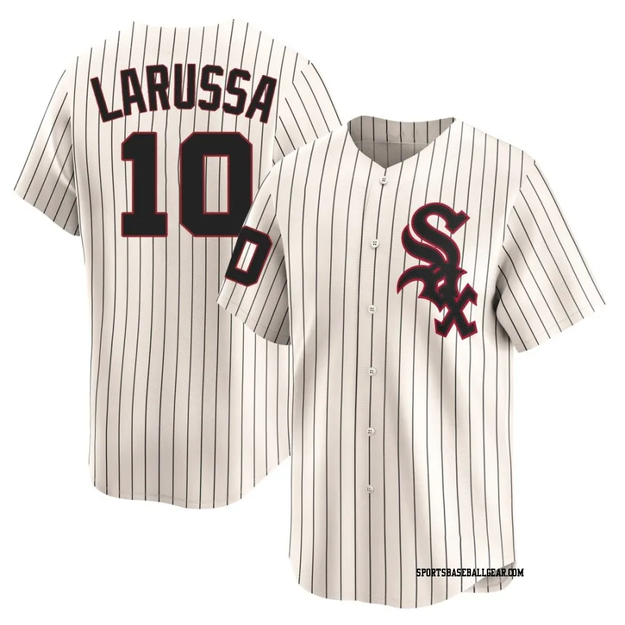 Tony Larussa Youth Chicago White Sox Cream Limited Throwback Cooperstown Jersey