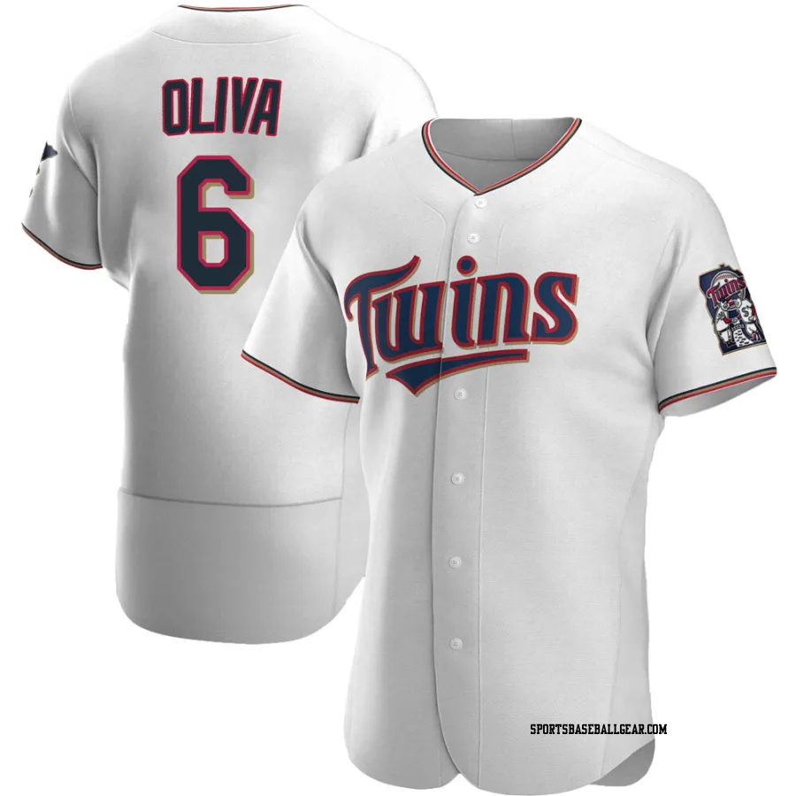 Tony Oliva Men's Minnesota Twins White Authentic Home Jersey
