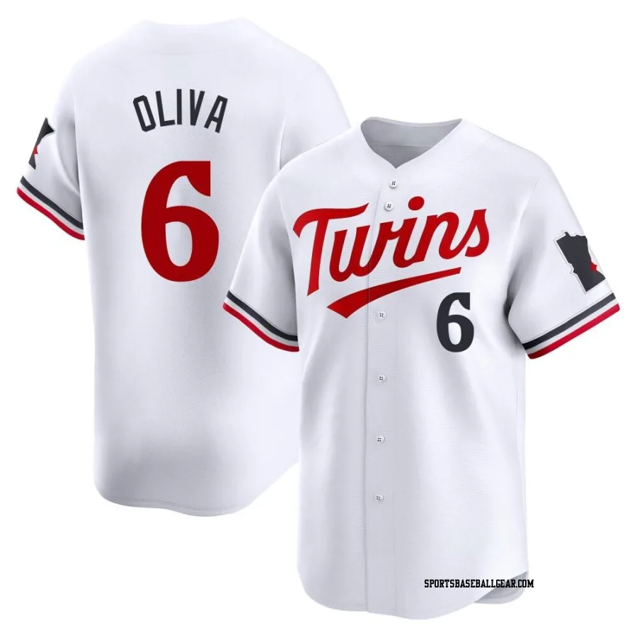 Tony Oliva Men's Minnesota Twins White Limited Home Jersey