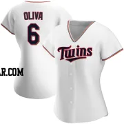 Tony Oliva Women's Minnesota Twins White Authentic Home Jersey