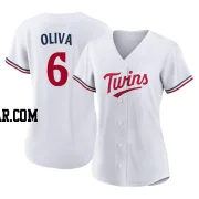 Tony Oliva Women's Minnesota Twins White Authentic Home Jersey