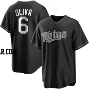 Tony Oliva Youth Minnesota Twins Black/White Replica Jersey