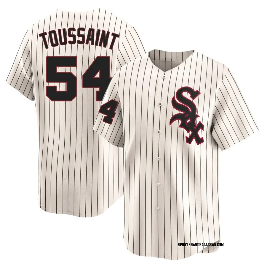 Touki Toussaint Men's Chicago White Sox Cream Limited Throwback Cooperstown Jersey