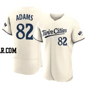 Travis Adams Men's Minnesota Twins Cream Authentic Alternate 2023 Jersey