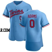 Travis Adams Men's Minnesota Twins Light Blue Authentic Alternate Jersey
