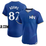 Travis Adams Men's Minnesota Twins Royal Elite 2024 City Connect Jersey