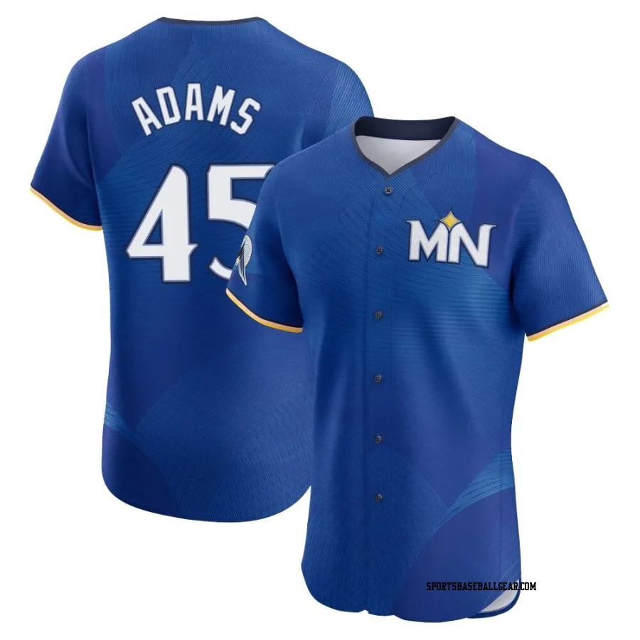 Travis Adams Men's Minnesota Twins Royal Elite 2024 City Connect Jersey