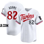 Travis Adams Men's Minnesota Twins White Limited Home Jersey