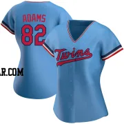 Travis Adams Women's Minnesota Twins Light Blue Replica Alternate Jersey