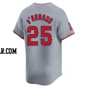 Travis d'Arnaud Youth Los Angeles Angels Gray Limited Away Jersey
