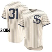 Travis Jankowski Men's Chicago White Sox Cream Authentic 2021 Field of Dreams Jersey