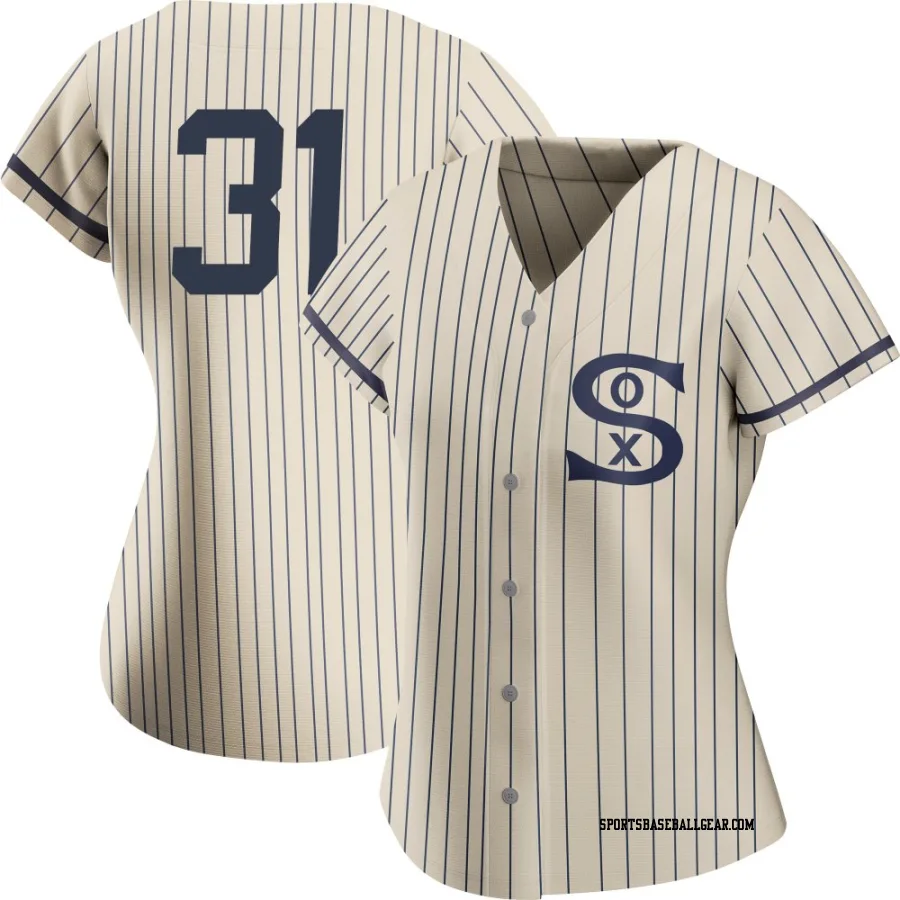 Travis Jankowski Women's Chicago White Sox Cream Replica 2021 Field of Dreams Jersey
