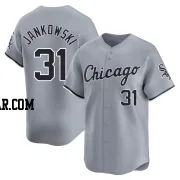 Travis Jankowski Youth Chicago White Sox Gray Limited Road Jersey