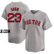 Travis Shaw Youth Boston Red Sox Gray Limited Away Jersey