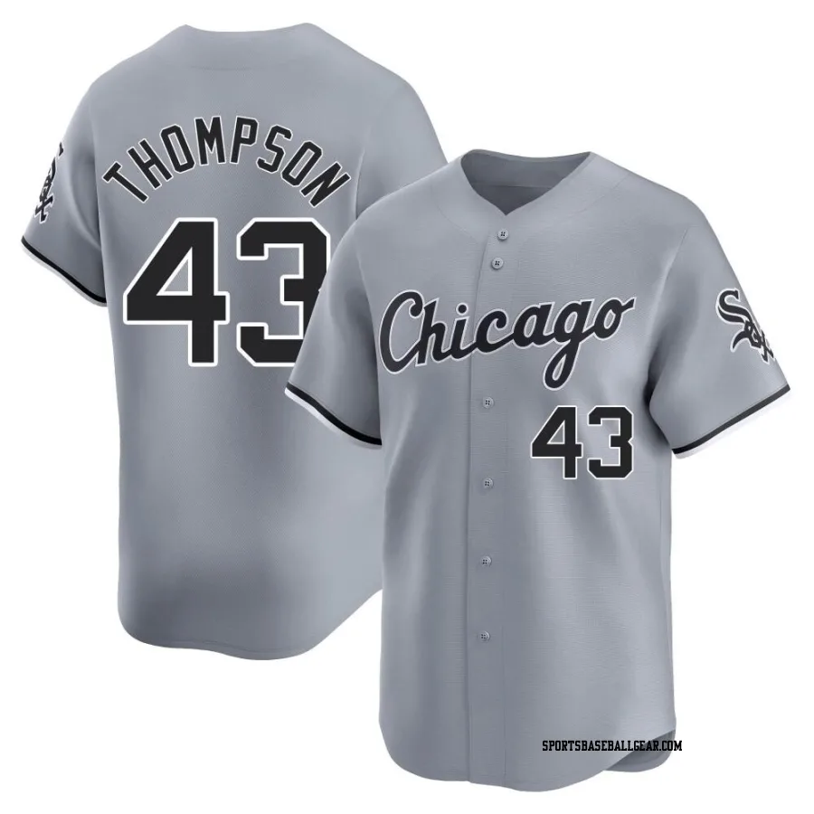 Trayce Thompson Youth Chicago White Sox Gray Limited Road Jersey