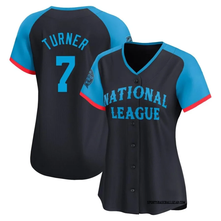 Trea Turner Women's Philadelphia Phillies Navy Limited National League 2024 All-Star Game Jersey